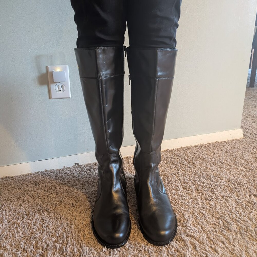 Taryn Rose Radiate Riding Boots - Picture 11 of 14
